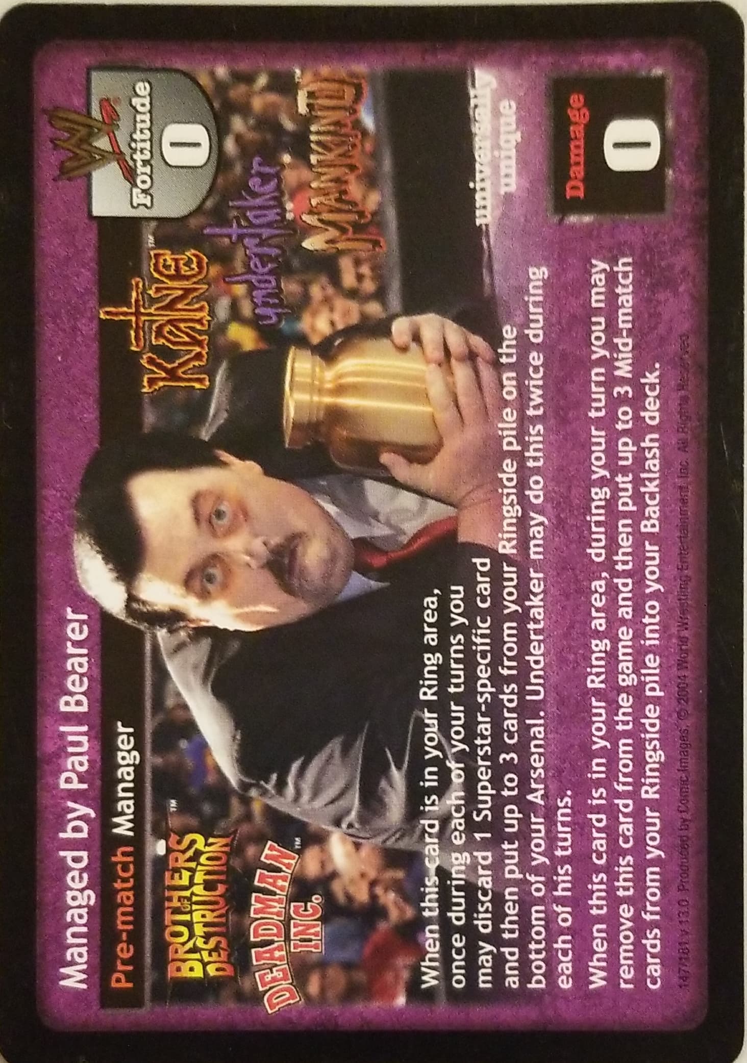 Managed by Paul Bearer
